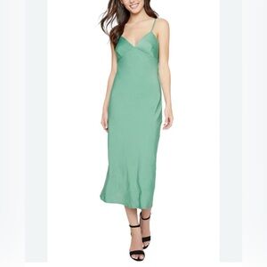 Lost + Wander Sage Green Maxi Dress